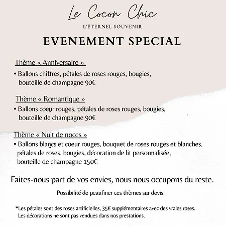 Cocon Chic Aix Les Bains * Tresserve
