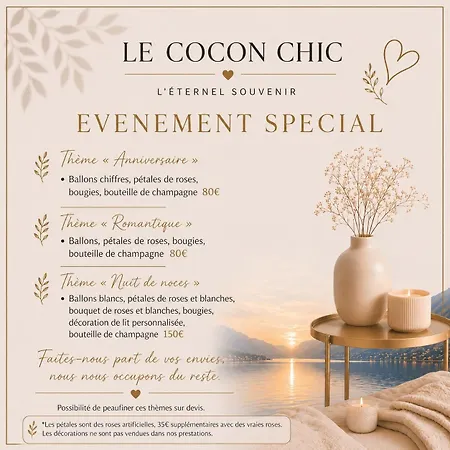 Apartman Cocon Chic Aix Les Bains